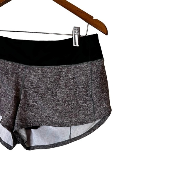 Lululemon Speed Up Short *2.5" Heather Lux Multi Black / Black - Picture 7 of 12